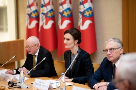 Audrys Antanaitis, Viktorija Čmilytė-Nielsen, Artūras Žukauskas. Seimo kanceliarijos nuotrauka (aut. V. Chorna)